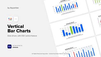 CSV Driven Corporate Vertical Bar Charts-37408858