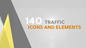 140 Traffic Icons and Elements-20083280