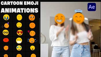 Cartoon Emoji Animations for After Effects-37455122
