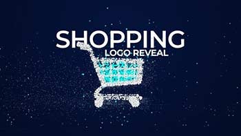 Online Shopping E-Commerce Logo Reveal-37458813