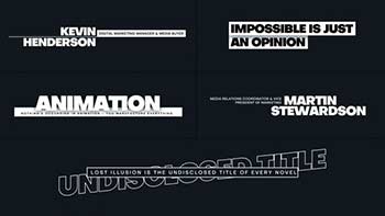 Universion-Lower Thirds and Animated Titles-37535954
