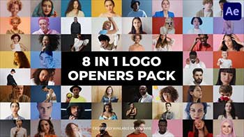 Multi Screen Mosaic Logo Openers-37540984