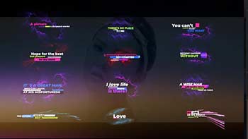 Particles and Creative Text Layout-37565491