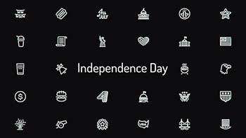 Independence Day Icons-37716674