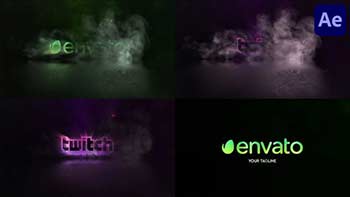 Smoke Shining Logo for After Effects-37739089