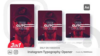 Instagram Typography Opener-35118689
