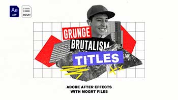 Grunge Brutalism Titles-36518846
