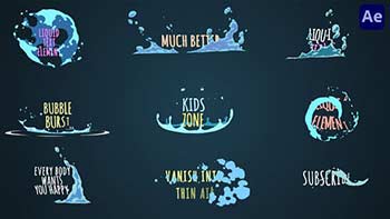 Liquid Cartoon Titles-37893591