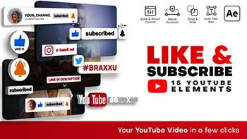 YouTube Like Subscribe-37971002