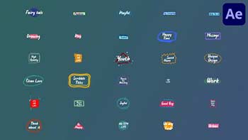 Scribble Titles for After Effects-37981888