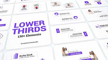 Lower Thirds Titles Pack-37982694