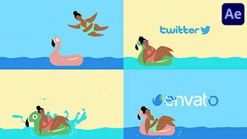 Vacation Logo for After Effects-38016049