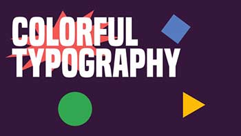 Colorful Typography-38034439