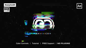 Glitch Logo Animation-38078077
