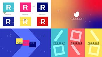 Typographic Colorful Intro-38079342