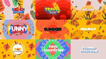 Summer Titles Scenes Pack-38104968