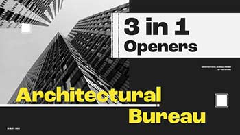 Architecture Bureau Promo Openers 3 in 1-38109328