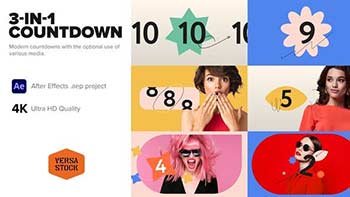 3-in-1 Modern Countdown-38119081