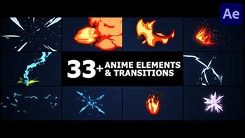 Anime Elements And Transitions After Effects-38162587