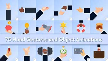 Hand Gestures And Objects Animations-33498232