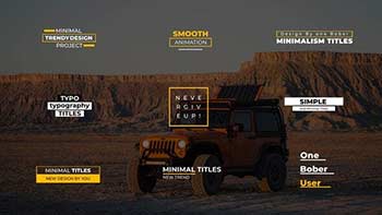 Minimal Titles After Effects-37785447