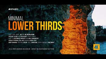Minimal Lower Thirds for After Effects-38226999