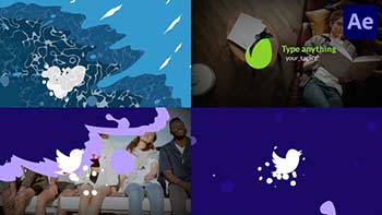 Cartoon Liquid Logo Opener for After Effects-38230162