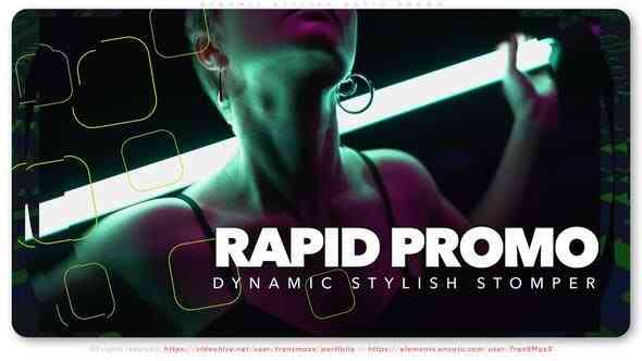 Dynamic Stylish Rapid Promo-38254068