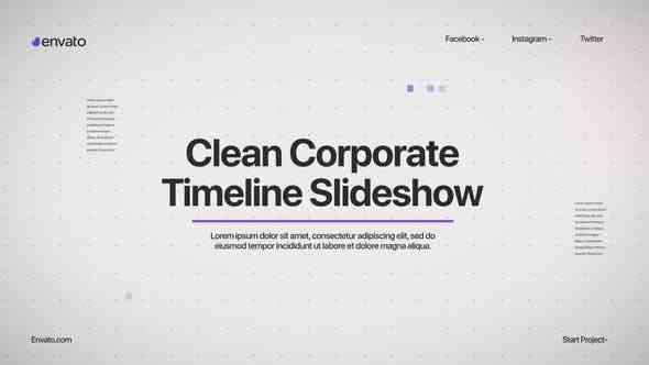 Corporate Timeline Slideshow-38264444