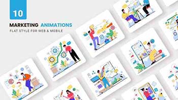 Business Animations-Flat Concept-38315951