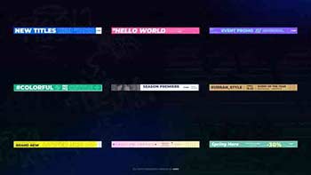 Lower Thirds Stripes-38335421