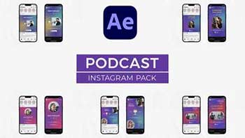 Podcast Instagram Pack for After Effects-38351170