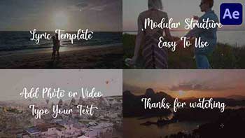 Lyric Template After Effects-38351961