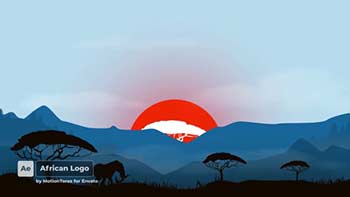 African Logo After Effects-24375519