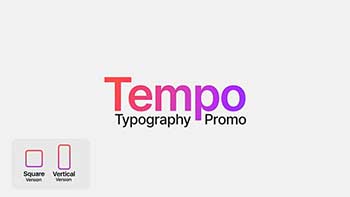 Tempo-Typography Promo-38463630