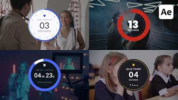 Circle Countdown Timers-38466031