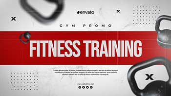 Fitness Training Gym Promo-38535525