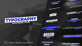 Titles Quotes Auto Resize After Effects-29624588