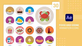 Food and Drink Animation Icons After Effects-38614867