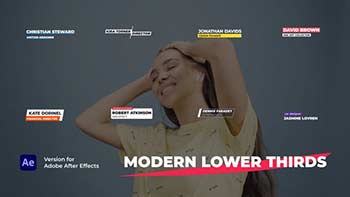 Modern Lower Thirds-38615630