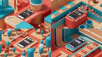 Isometric Phone Display-38649191