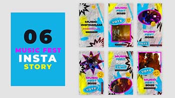 Music Festival Instagram Story Template-38649292