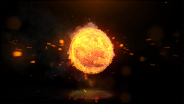 Colliding Fire Logo Reveal-38649563