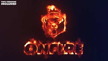 On Fire Logo Reveal-2 Variations-38683901