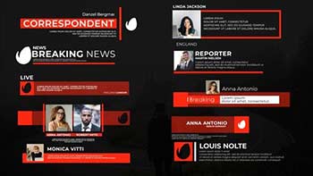 News Lower Thirds V3-38692809
