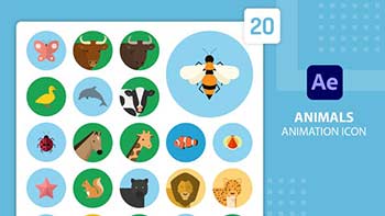 Animals Animation Icons After Effects-38759497