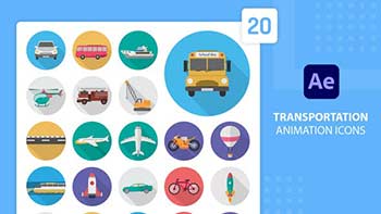 Transportation Animation Icons After Effects-38759877