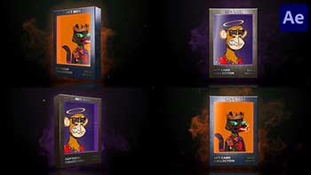 NFT 3d Card for After Effects-38781066