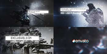 Dark Distortion Glitch Titles Opener-10778726