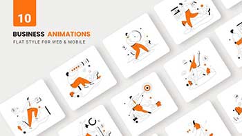 Business Maketing Animations-Flat Concept-38813217